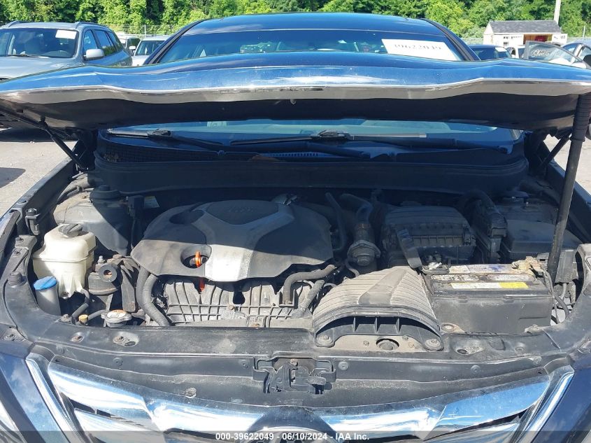 2013 Hyundai Sonata Se 2.0T VIN: 5NPEC4AB0DH641162 Lot: 39622049