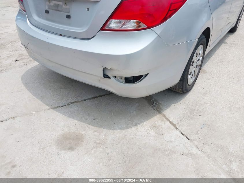 2016 Hyundai Accent Se VIN: KMHCT4AE7GU072298 Lot: 39622055