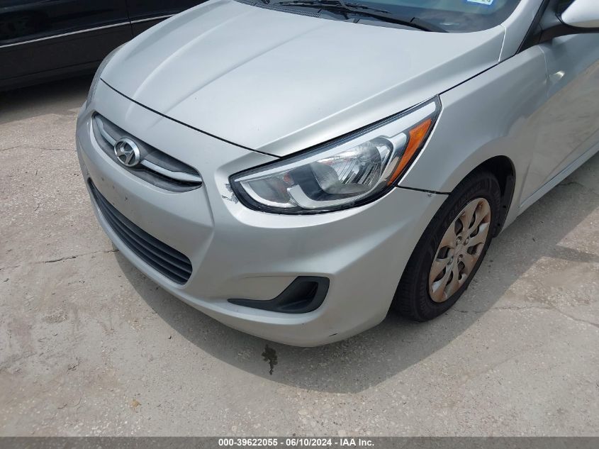 2016 Hyundai Accent Se VIN: KMHCT4AE7GU072298 Lot: 39622055