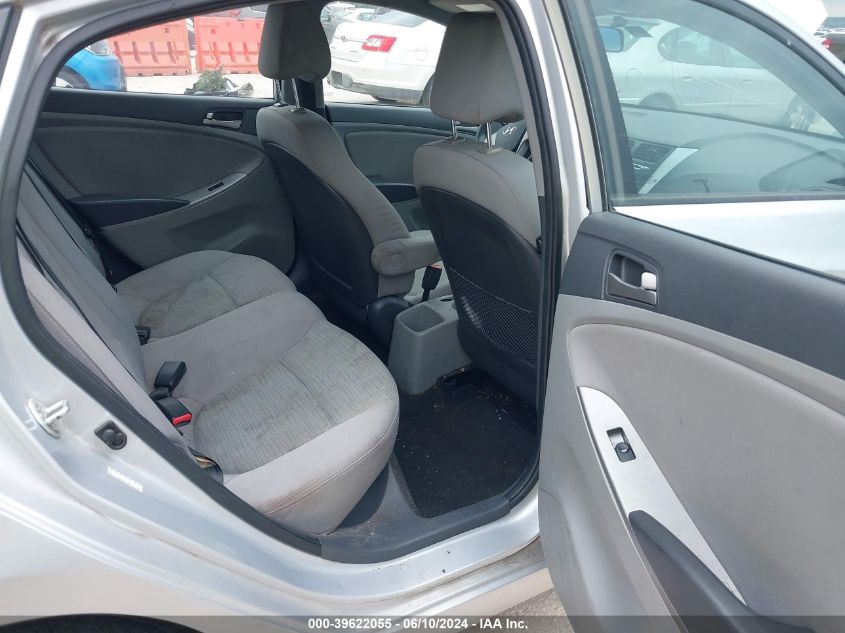 2016 Hyundai Accent Se VIN: KMHCT4AE7GU072298 Lot: 39622055