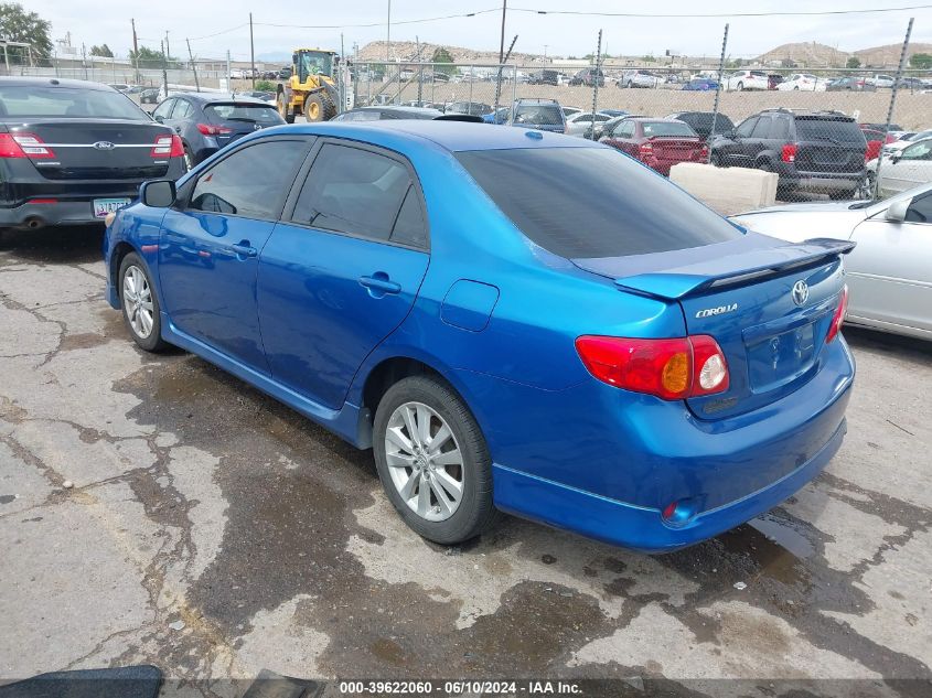 2009 Toyota Corolla S VIN: 1NXBU40E29Z046611 Lot: 39622060