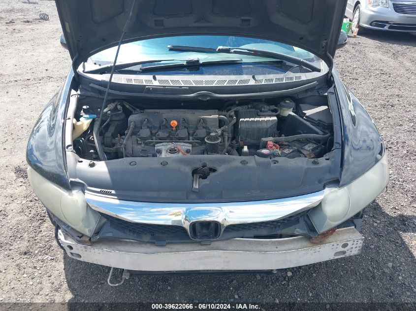 2010 Honda Civic Sdn Lx-S VIN: 2HGFA1F62AH552350 Lot: 39622066