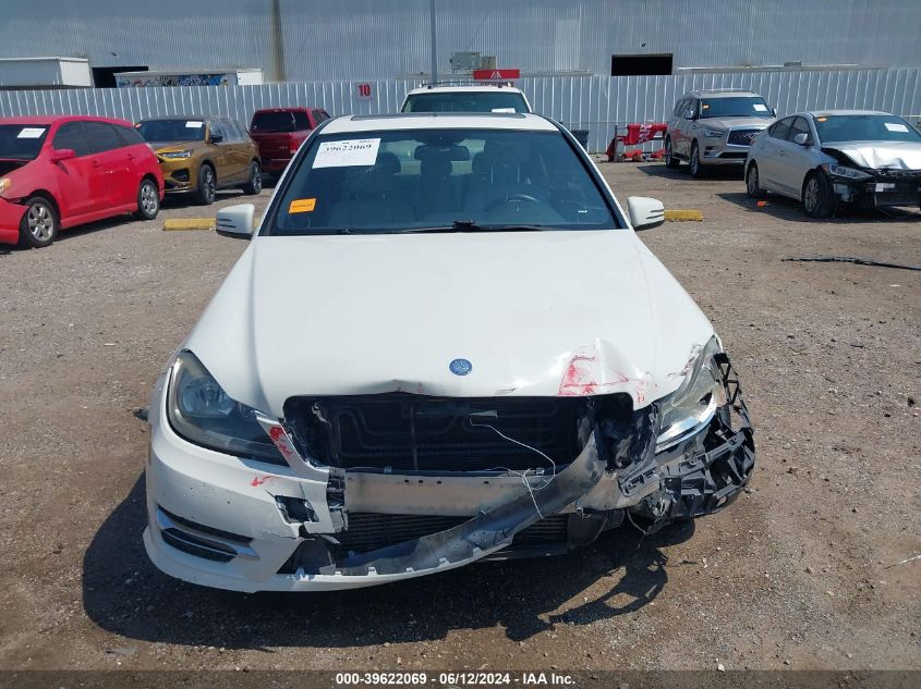 2012 Mercedes-Benz C 250 Luxury/Sport VIN: WDDGF4HB5CR218337 Lot: 39622069