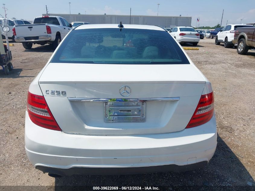 2012 Mercedes-Benz C 250 Luxury/Sport VIN: WDDGF4HB5CR218337 Lot: 39622069