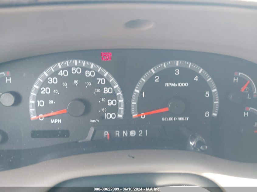 2002 Ford F150 VIN: 1FTRW07L72KC97135 Lot: 39622089