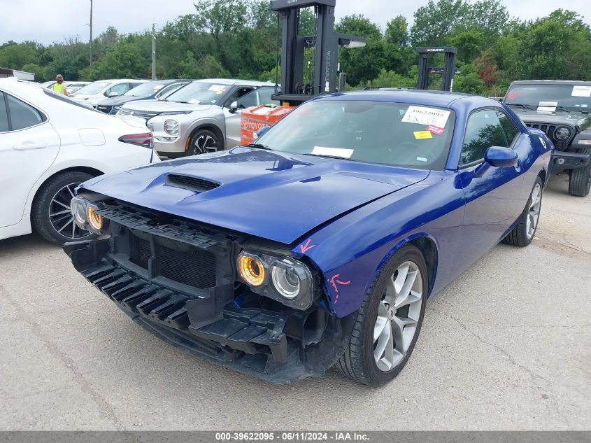 2022 Dodge Challenger Gt VIN: 2C3CDZJG7NH229736 Lot: 39622095