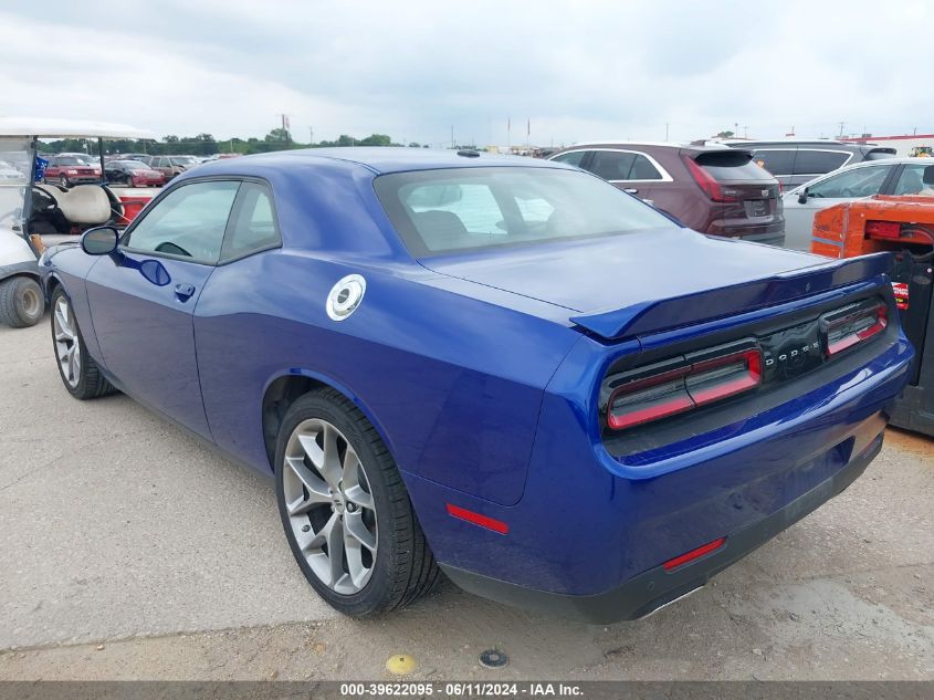 2022 Dodge Challenger Gt VIN: 2C3CDZJG7NH229736 Lot: 39622095