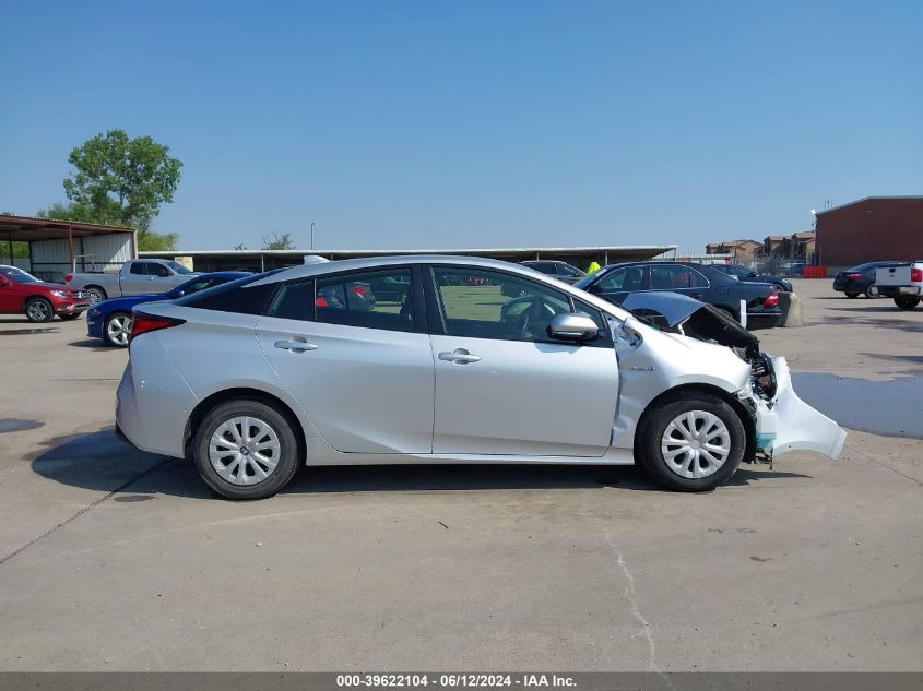 2020 Toyota Prius Le VIN: JTDKARFU3L3118972 Lot: 39622104