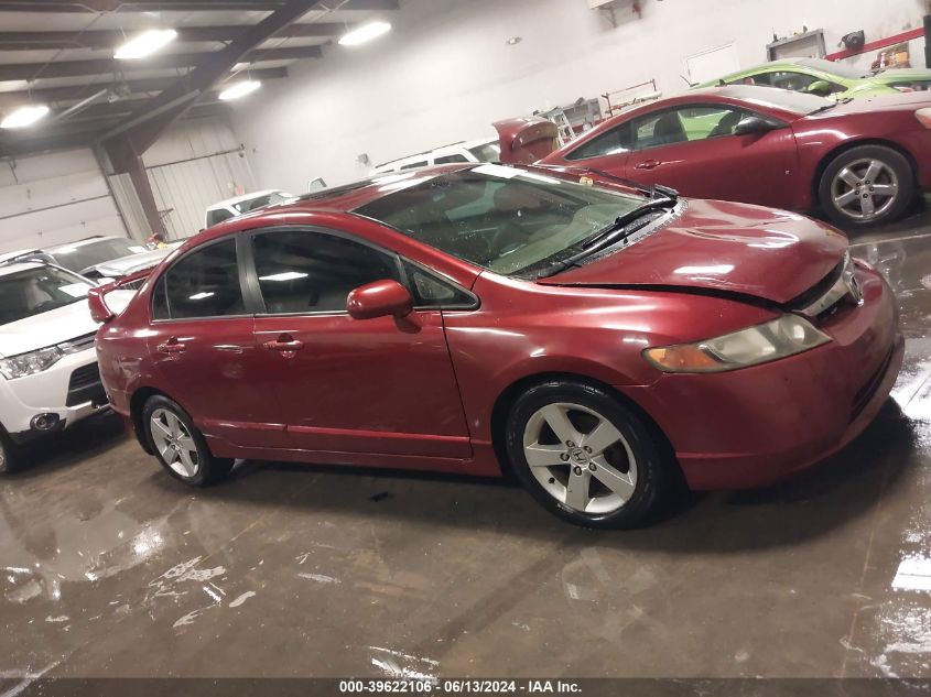 2007 Honda Civic Ex VIN: 1HGFA16827L076582 Lot: 39622106