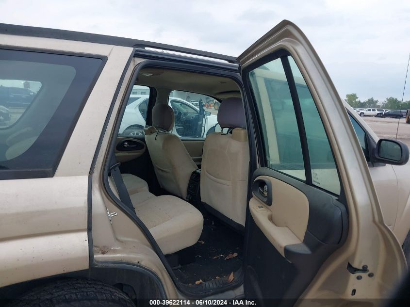 2007 Chevrolet Trailblazer Ls VIN: 1GNDS13S672222613 Lot: 39622114