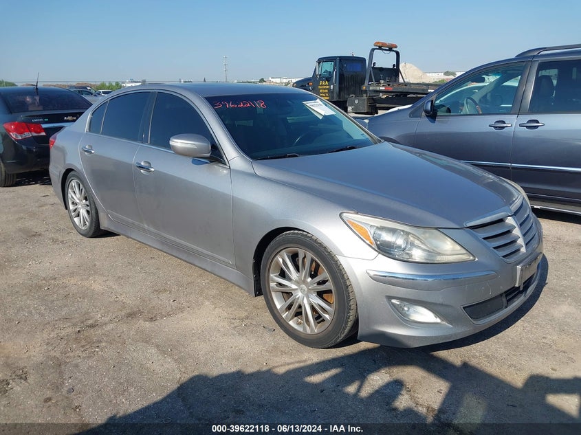 2012 Hyundai Genesis 3.8 VIN: KMHGC4DD6CU211075 Lot: 39622118