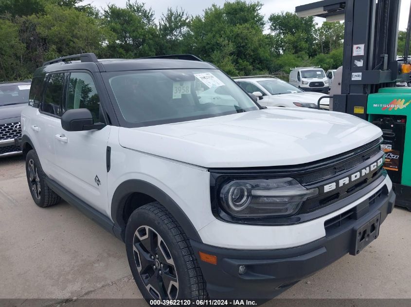 2021 Ford Bronco Sport Outer Banks VIN: 3FMCR9C67MRA51195 Lot: 39622120