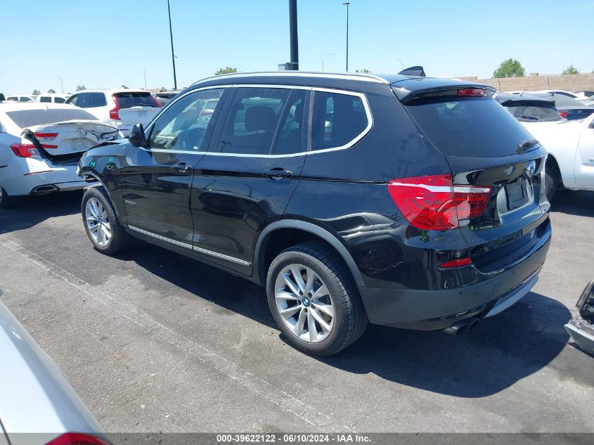 2013 BMW X3 xDrive28I VIN: 5UXWX9C57D0A16527 Lot: 39622122