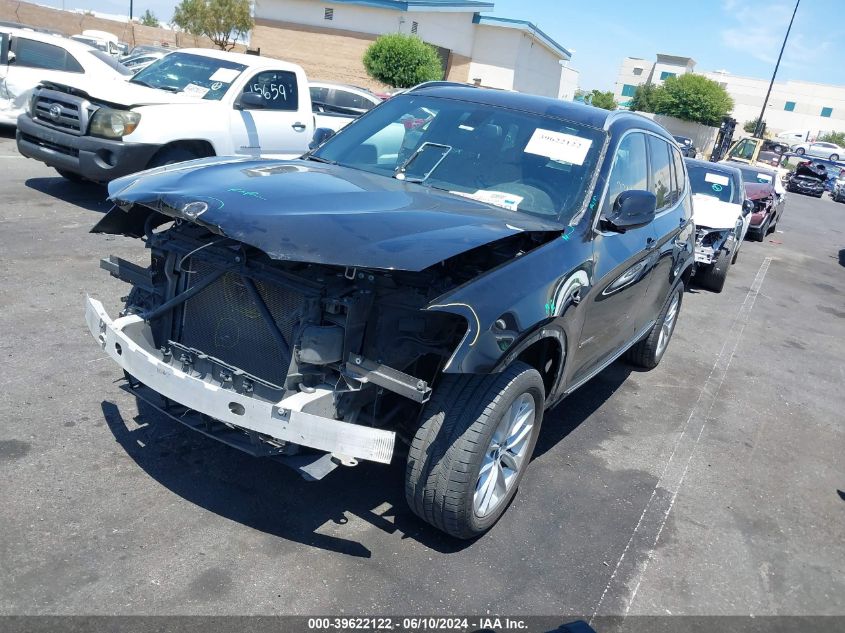 2013 BMW X3 xDrive28I VIN: 5UXWX9C57D0A16527 Lot: 39622122