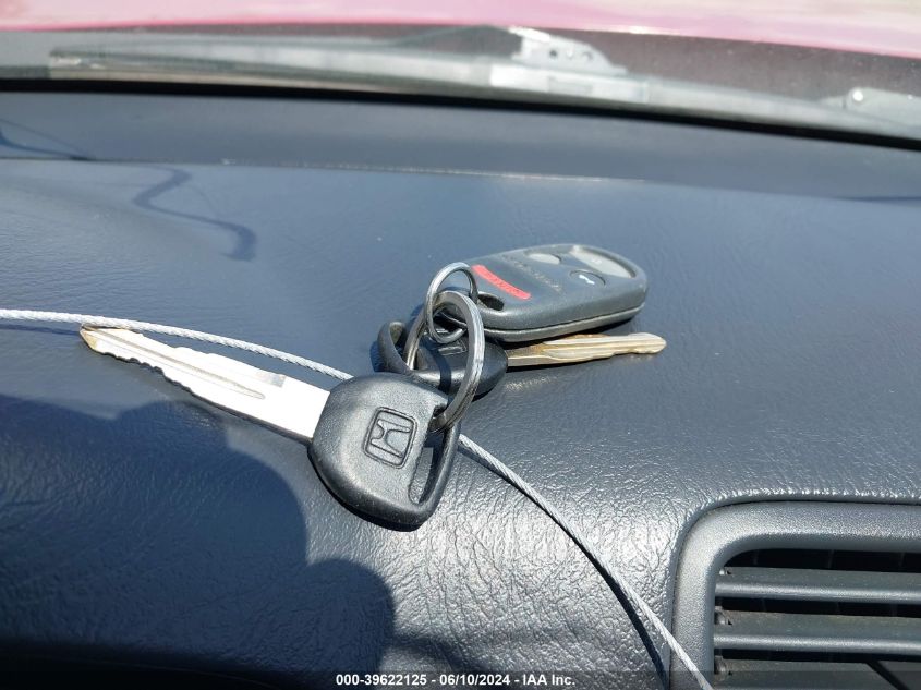 1998 Honda Cr-V Lx VIN: JHLRD1842WC098354 Lot: 39622125