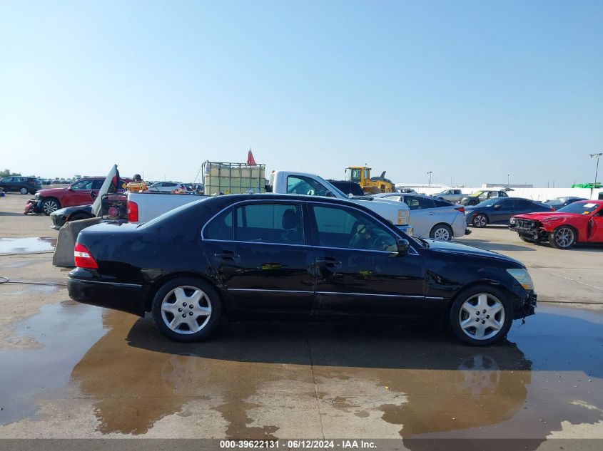 2004 Lexus Ls 430 VIN: JTHBN36F040149889 Lot: 39622131