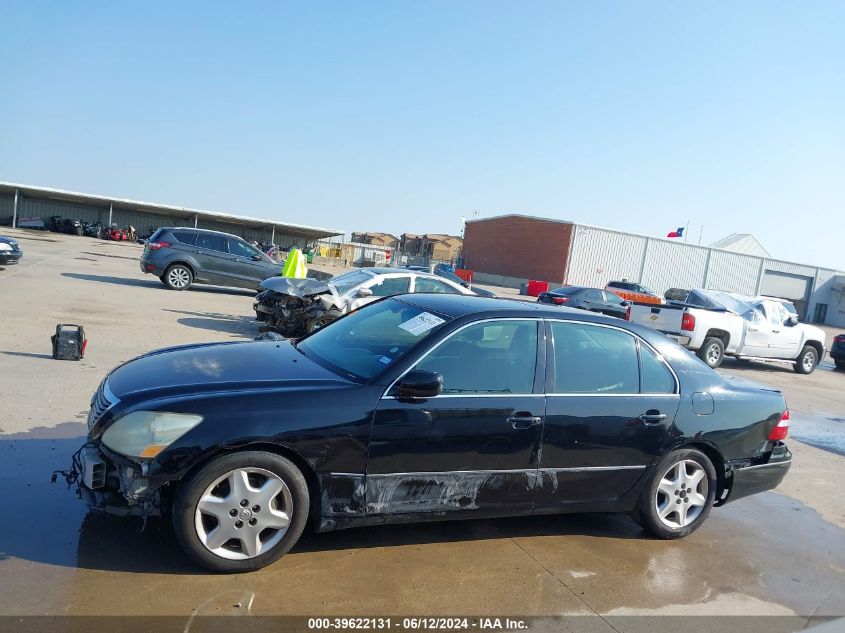 2004 Lexus Ls 430 VIN: JTHBN36F040149889 Lot: 39622131