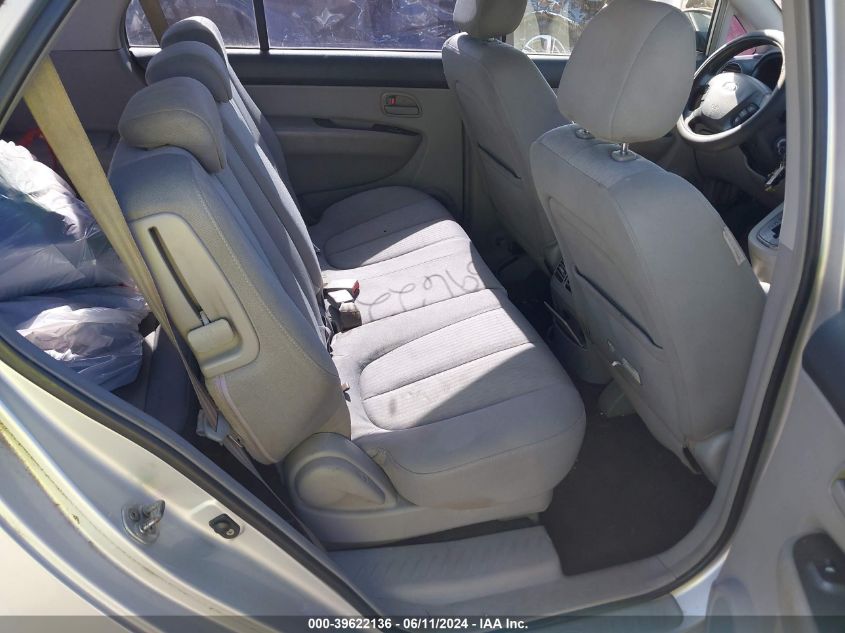 2007 Kia Rondo Lx VIN: KNAFG525277121493 Lot: 39622136