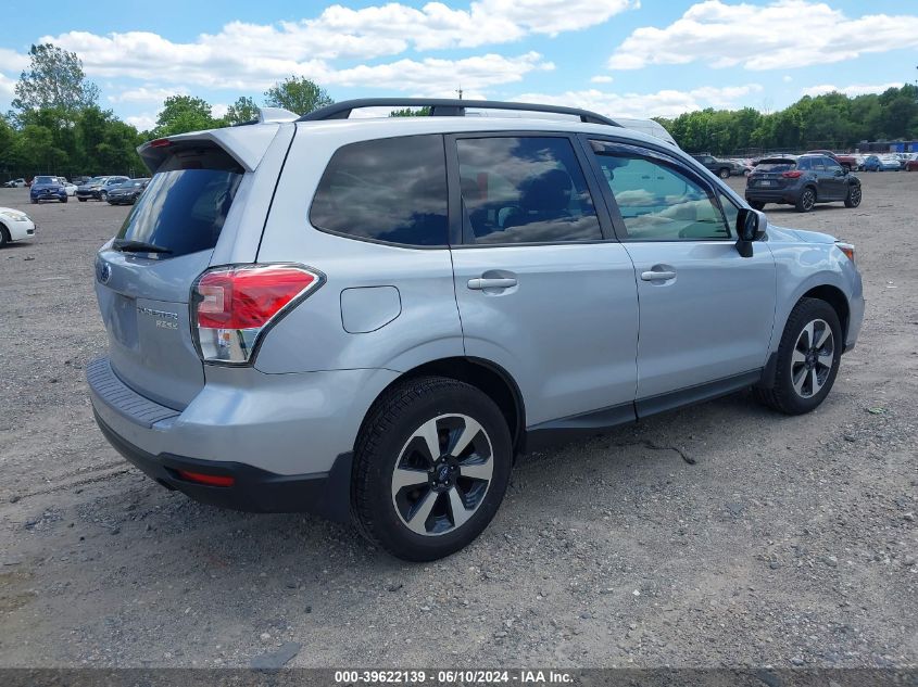 2017 Subaru Forester 2.5I Premium VIN: JF2SJAGCXHH573837 Lot: 39622139