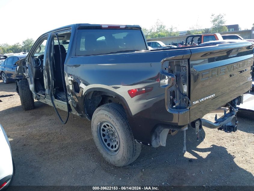 2021 Chevrolet Silverado 1500 2Wd Short Bed Rst VIN: 1GCPWDED3MZ231007 Lot: 39622153