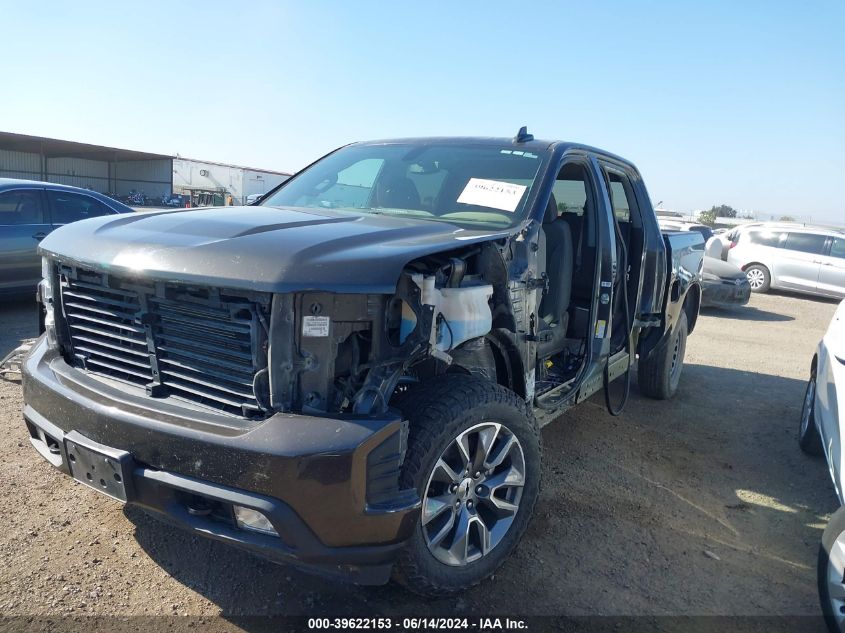 2021 Chevrolet Silverado 1500 2Wd Short Bed Rst VIN: 1GCPWDED3MZ231007 Lot: 39622153