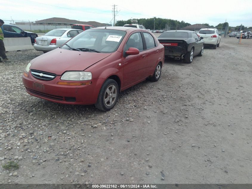 2005 Chevrolet Aveo Ls VIN: KL1TD52675B433995 Lot: 39622162