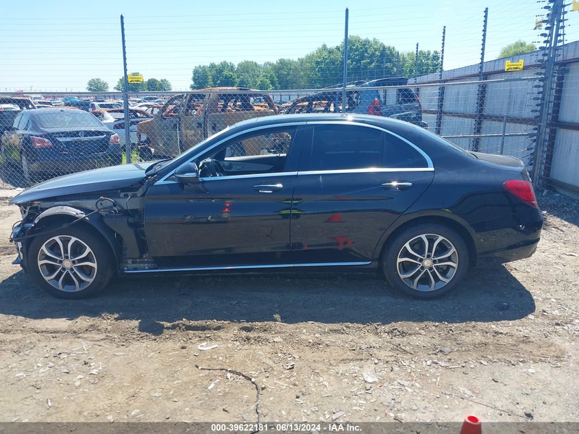 2015 Mercedes-Benz C 300 4Matic/Luxury 4Matic/Sport 4Matic VIN: 55SWF4KB1FU020541 Lot: 39622181