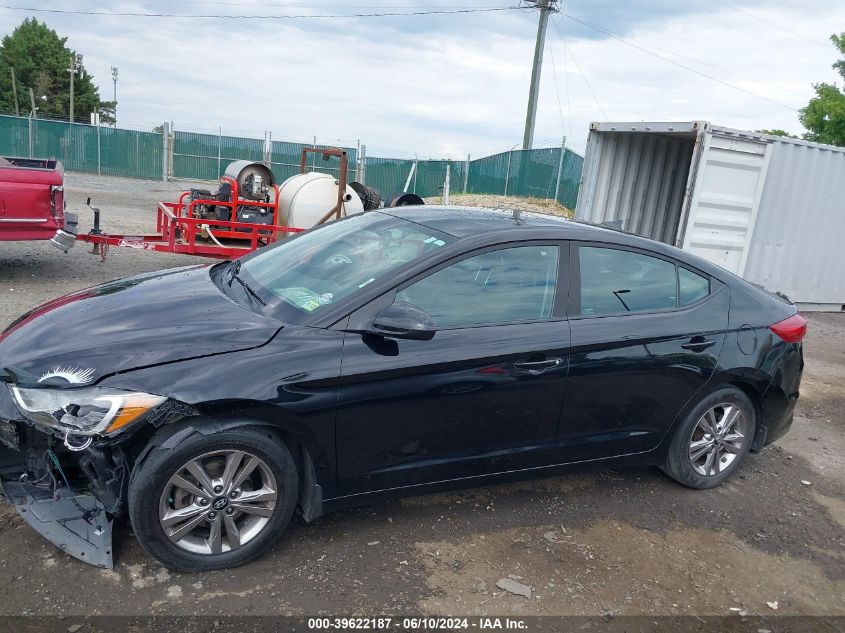 2018 Hyundai Elantra Value Edition VIN: KMHD84LF4JU468823 Lot: 39622187