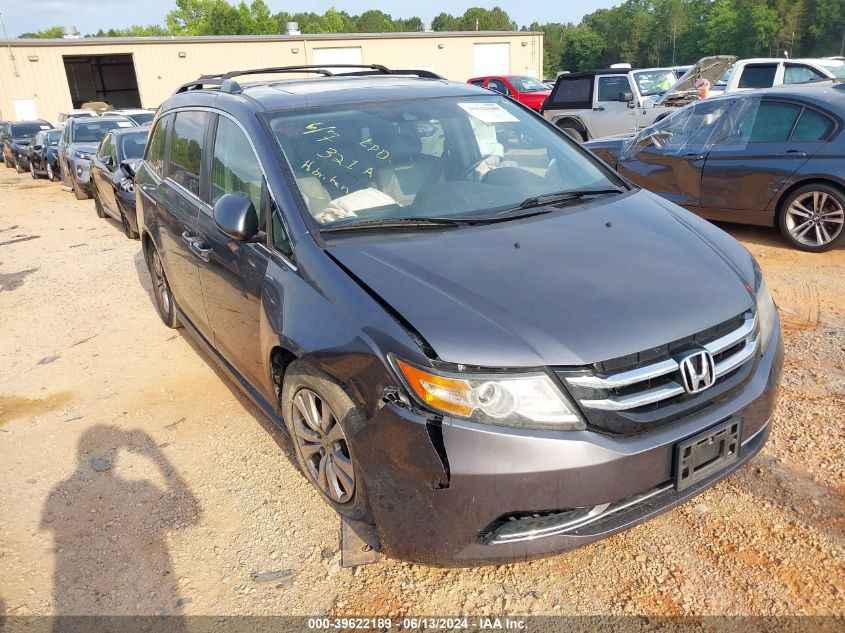 2016 Honda Odyssey Ex-L VIN: 5FNRL5H61GB102892 Lot: 39622189