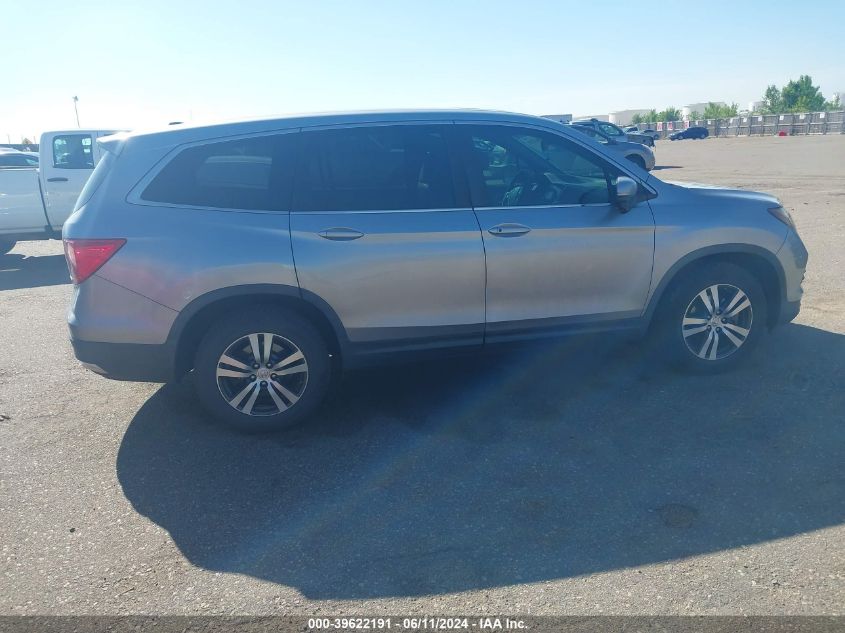 2016 Honda Pilot Ex-L VIN: 5FNYF6H58GB020819 Lot: 39622191