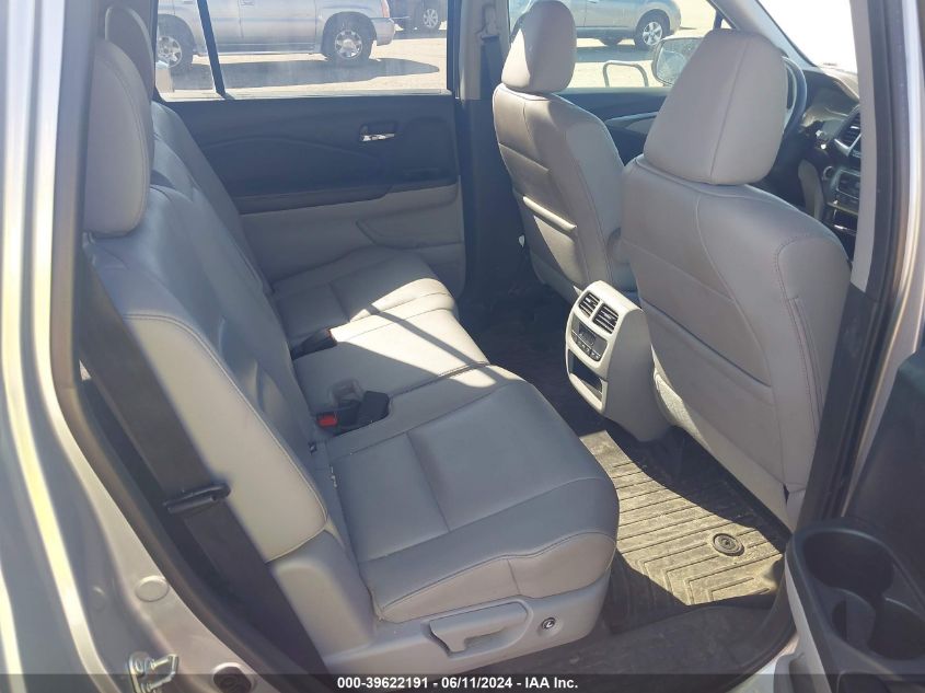 2016 Honda Pilot Ex-L VIN: 5FNYF6H58GB020819 Lot: 39622191