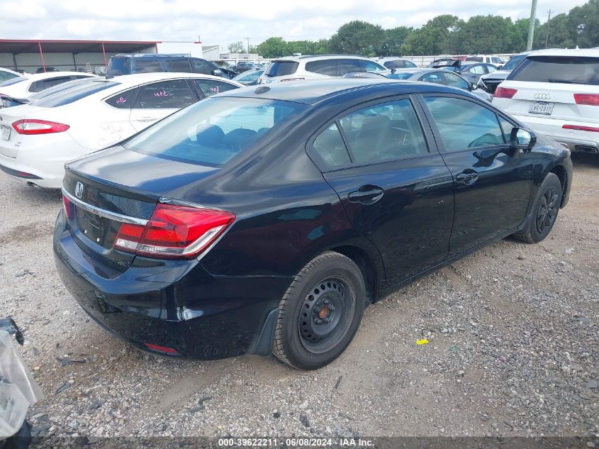 2014 Honda Civic Ex-L VIN: 2HGFB2F90EH515607 Lot: 39622211