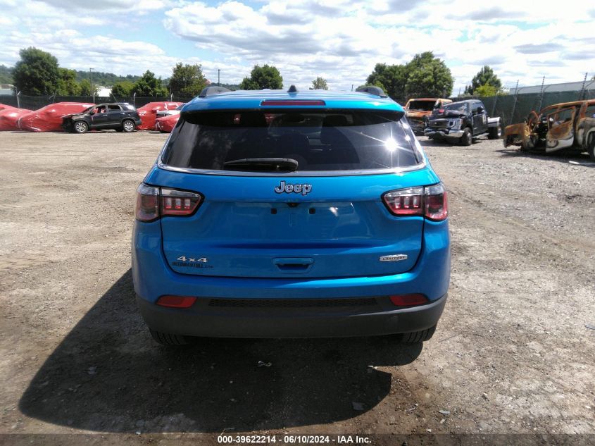 2022 Jeep Compass Latitude 4X4 VIN: 3C4NJDBB1NT154512 Lot: 39622214