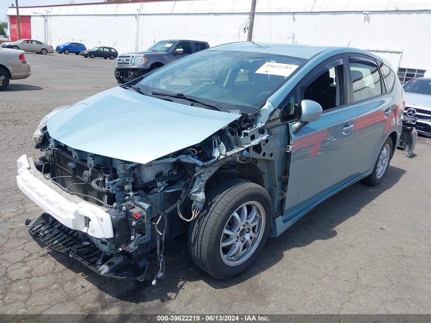 2015 Toyota Prius V Two VIN: JTDZN3EUXFJ032530 Lot: 39622219