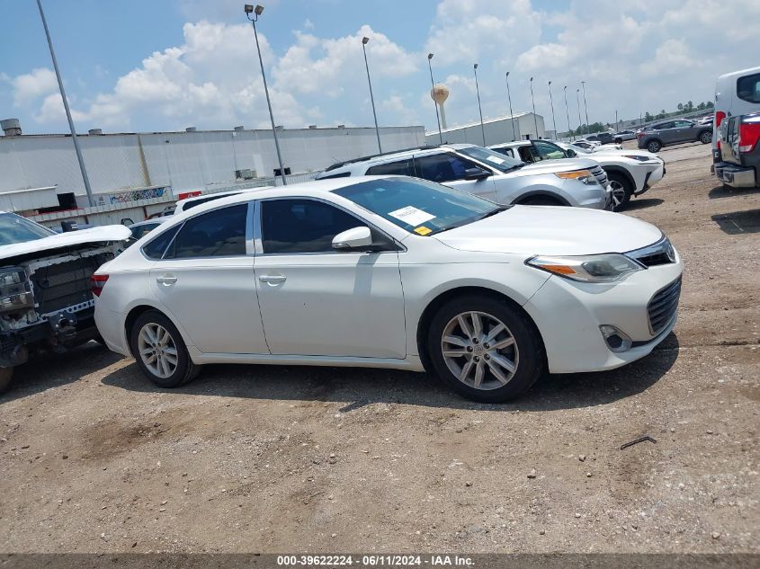 2014 Toyota Avalon Xle VIN: 4T1BK1EBXEU127904 Lot: 39622224