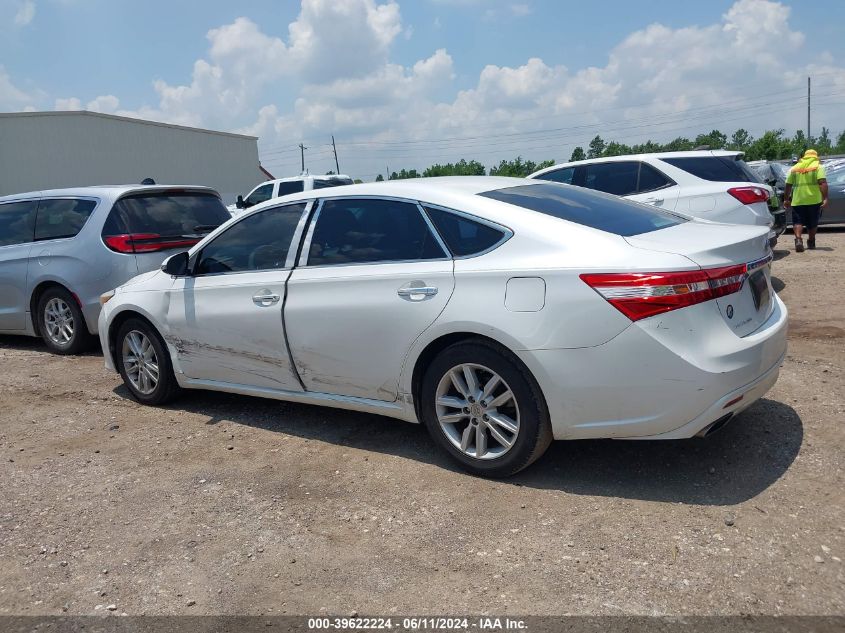 2014 Toyota Avalon Xle VIN: 4T1BK1EBXEU127904 Lot: 39622224