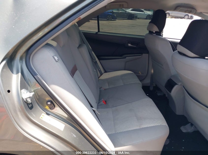 2012 Toyota Camry Le VIN: 4T4BF1FK1CR190329 Lot: 39622233