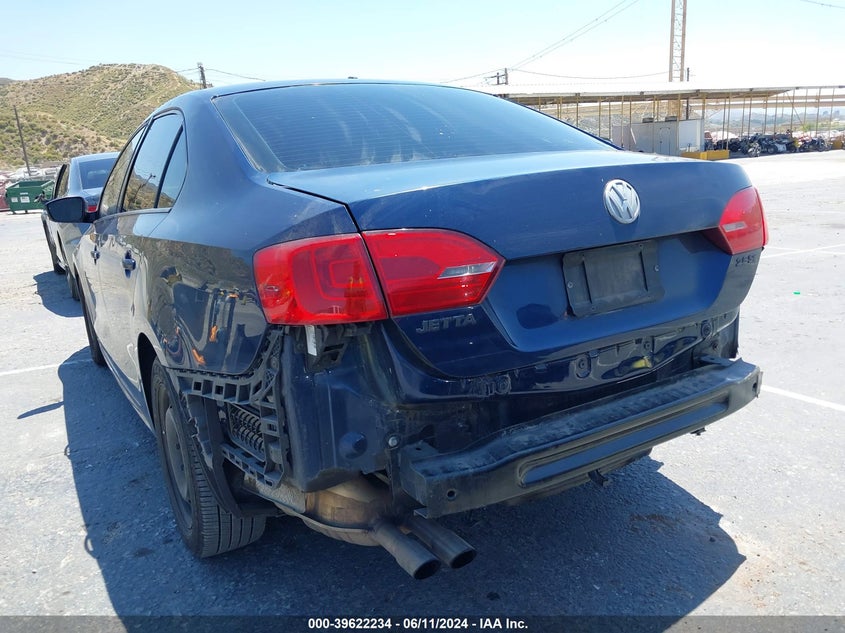 2012 Volkswagen Jetta 2.5L Se VIN: 3VWDP7AJ0CM129948 Lot: 39622234