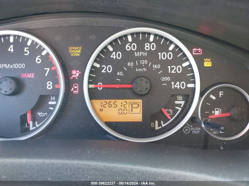 2008 Nissan Pathfinder Le VIN: 5N1AR18B38C607361 Lot: 39622237