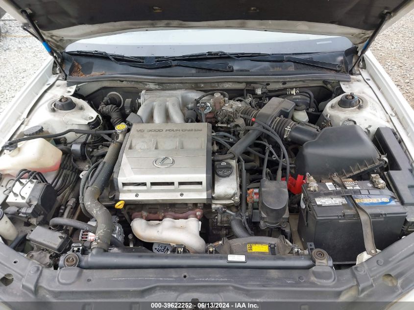 1998 Lexus Es 300 VIN: JT8BF28GXW5040939 Lot: 39622252