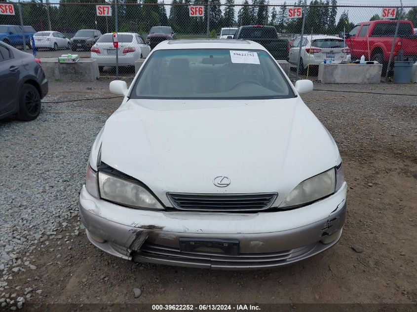 1998 Lexus Es 300 VIN: JT8BF28GXW5040939 Lot: 39622252