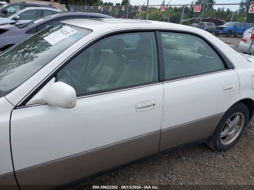1998 Lexus Es 300 VIN: JT8BF28GXW5040939 Lot: 39622252