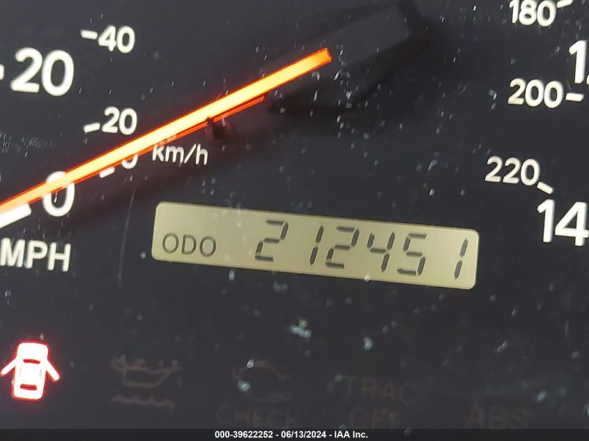 1998 Lexus Es 300 VIN: JT8BF28GXW5040939 Lot: 39622252