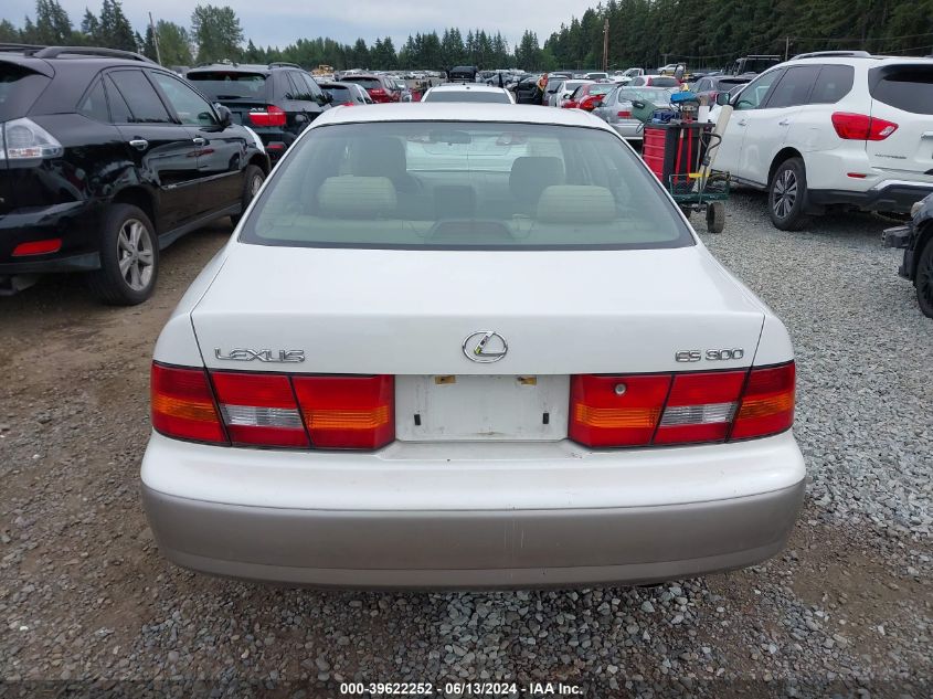 1998 Lexus Es 300 VIN: JT8BF28GXW5040939 Lot: 39622252