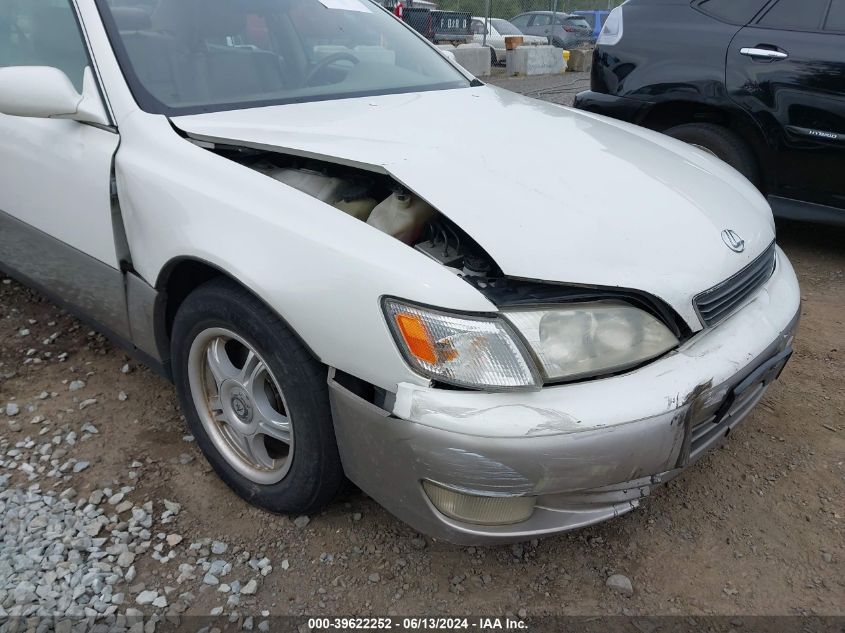 1998 Lexus Es 300 VIN: JT8BF28GXW5040939 Lot: 39622252