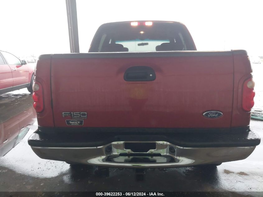 2002 Ford F-150 Lariat/Xlt VIN: 1FTRW08L82KD77154 Lot: 39622253