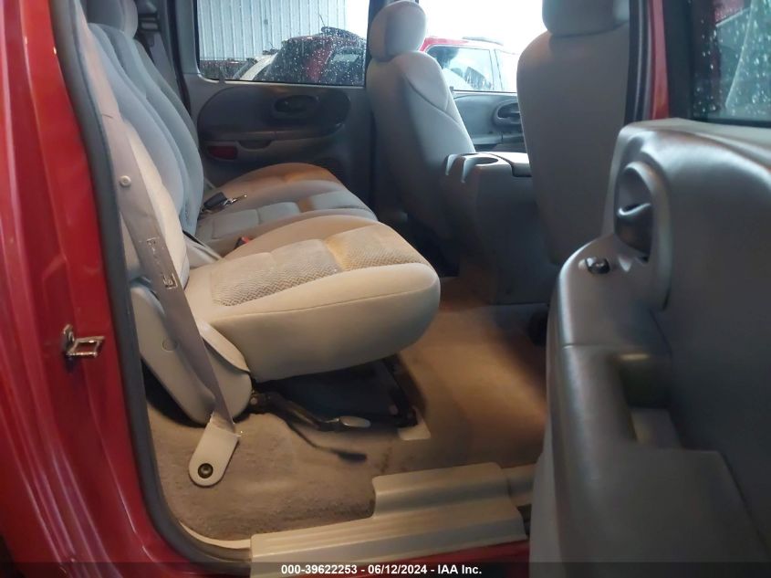 2002 Ford F-150 Lariat/Xlt VIN: 1FTRW08L82KD77154 Lot: 39622253