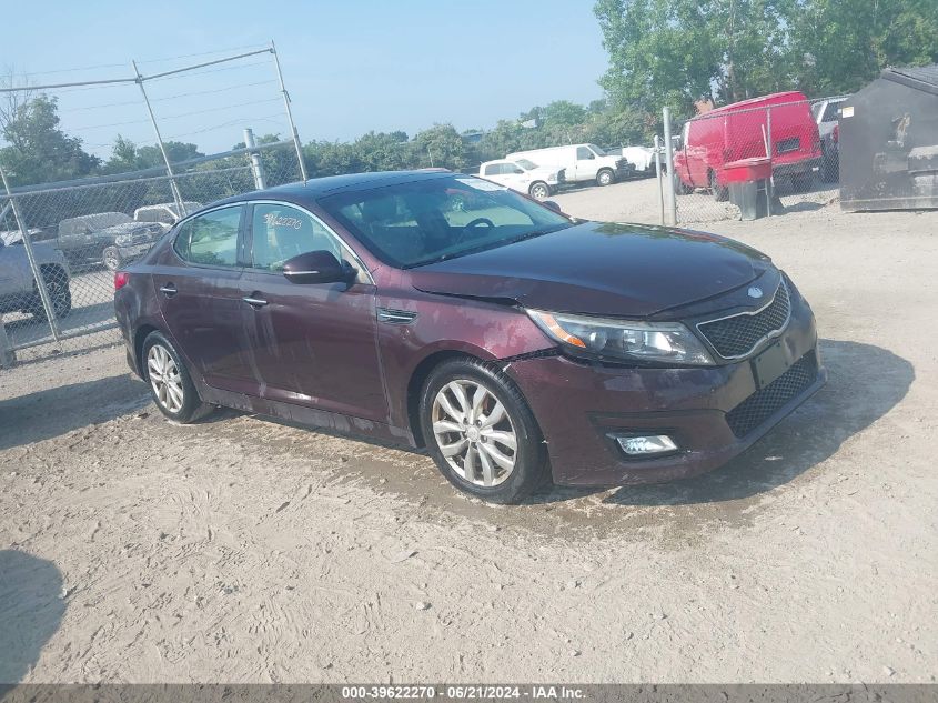 2014 Kia Optima Ex VIN: 5XXGN4A79EG339512 Lot: 39622270