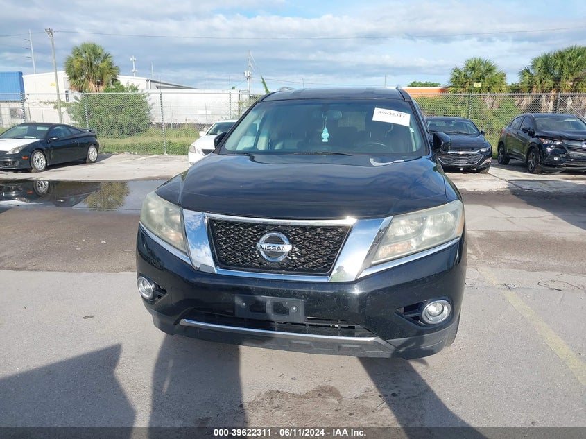 2014 Nissan Pathfinder Sl VIN: 5N1AR2MM2EC711123 Lot: 39622311
