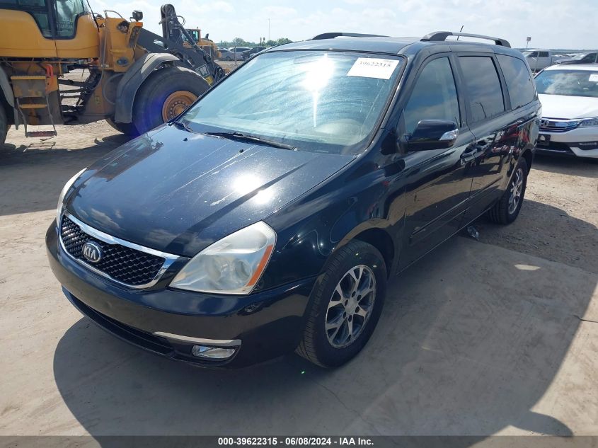 2014 Kia Sedona Lx VIN: KNDMG4C76E6574149 Lot: 39622315